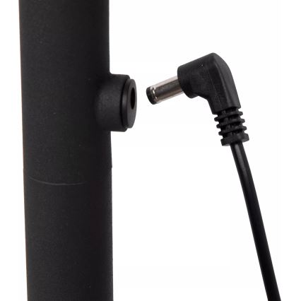 Lucide 36712/04/30 - LED Zatemnitvena na dotik talna svetilka GILLY LED/6W/230V 4000 mAh črna