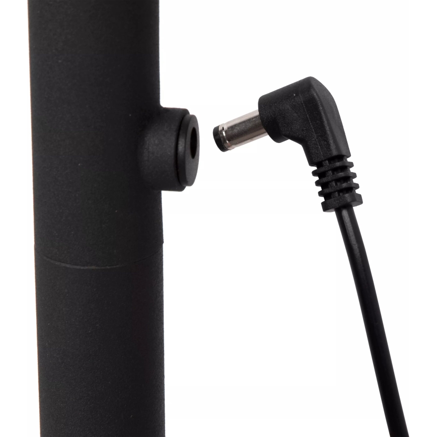 Lucide 36712/04/30 - LED Zatemnitvena talna svetilka na dotik GILLY LED/6W/230V 4000 mAh črna