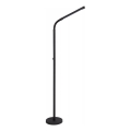 Lucide 36712/04/30 - LED Zatemnitvena talna svetilka na dotik GILLY LED/6W/230V 4000 mAh črna
