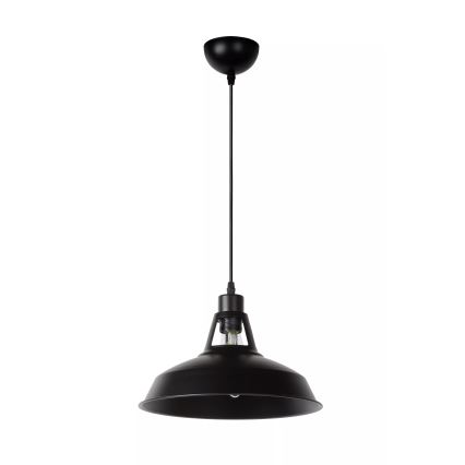 Lucide 43401/31/30 - Obesna svetilka BRASSY-BIS 1xE27/60W/230V črna