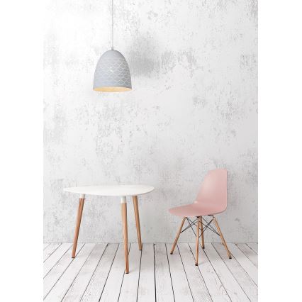 Lucide 43408/24/31 - Lestenec na vrvici GALLA 1xE27/60W/230V bel