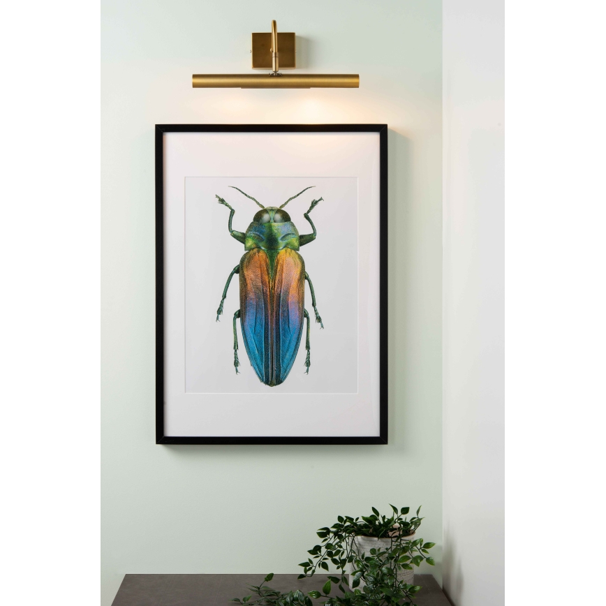 Lucide 45299/02/02 - Svetilka za slike VINZ 2xG9/28W/230V zlata