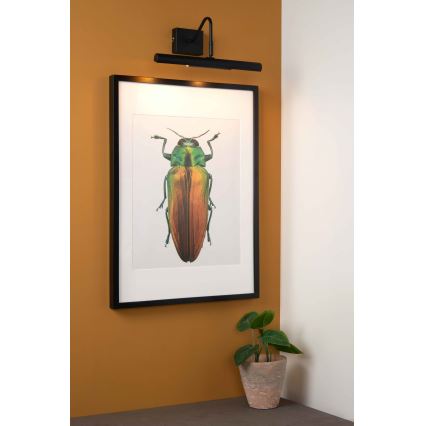 Lucide 45299/02/30 - Svetilka za slike VINZ 2xG9/28W/230V črna