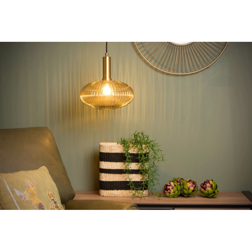 Lucide 45386/30/62 - Lestenec na vrvici MALOTO 1xE27/40W/230V pr. 30 cm