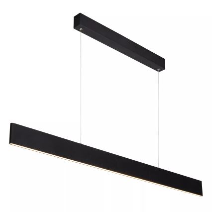 Lucide 45455/36/30 - LED Zatemnitveni lestenec na vrvici RAYA LED/36W/230V 119 cm črna
