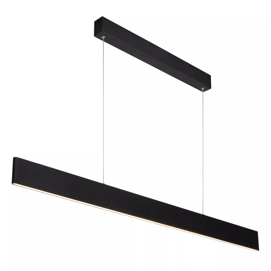 Lucide 45455/36/30 - LED Zatemnitveni lestenec na vrvici RAYA LED/36W/230V 119 cm črna