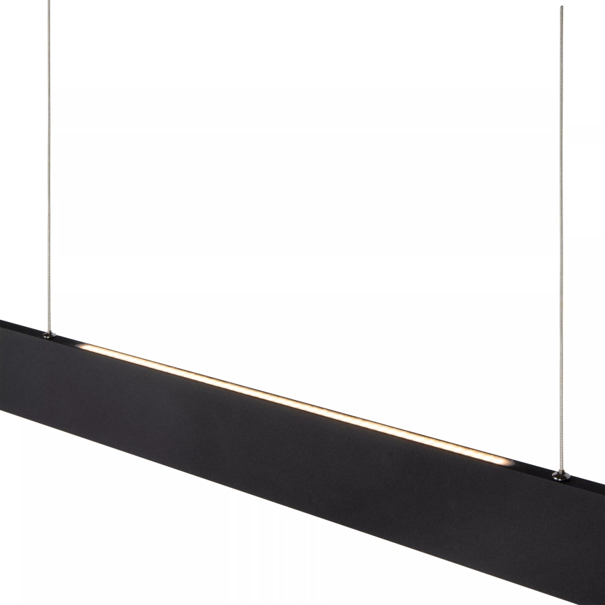 Lucide 45455/36/30 - LED Zatemnitveni lestenec na vrvici RAYA LED/36W/230V 119 cm črna