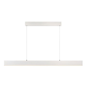 Lucide 45455/50/31 - LED zatemnitvena viseča svetilka na vrvici RAYA LED LED/36W/230V 119 cm bela