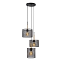 Lucide 45459/03/30 - Lestenec na vrvici BASKETT 3xE27/40W/230V
