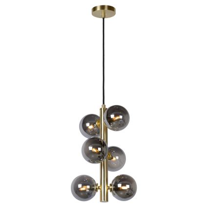 Lucide 45474/06/02 - Lestenec na vrvici TYCHO 6xG9/28W/230V