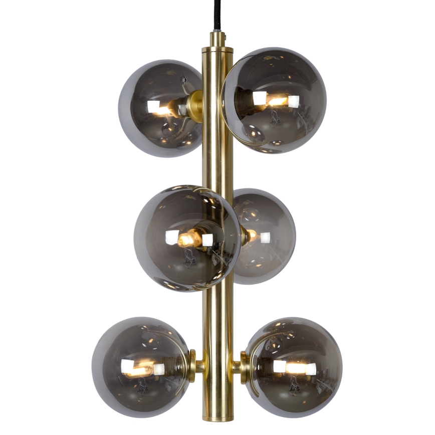 Lucide 45474/06/02 - Lestenec na vrvici TYCHO 6xG9/28W/230V