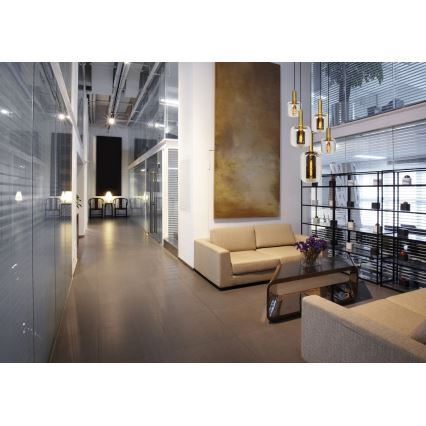 Lucide 45494/15/65 - Lestenec na vrvici JOANET 5xE27/40W/230V