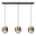 Lucide 45497/03/02 - Lestenec na vrvici FIRMIN 3xE27/40W/230V zlata