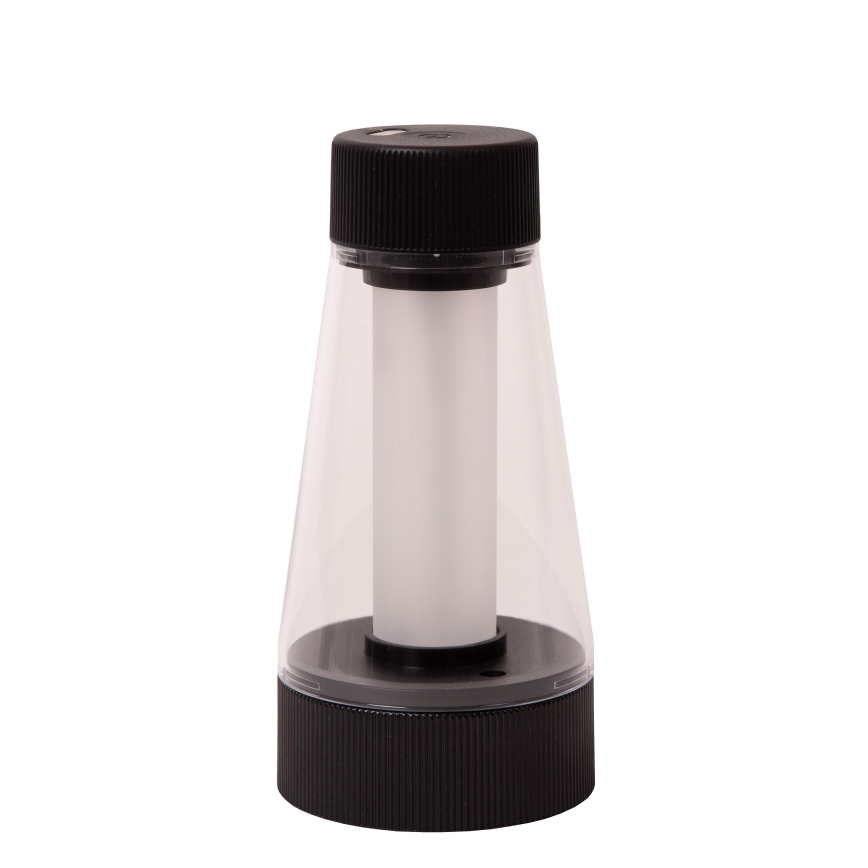 Lucide 45500/01/30 - LED zatemnitvena zunanja svetilka na dotik LORALI LED/1,2W/4V USB 2000 mAh USB IP44 črna