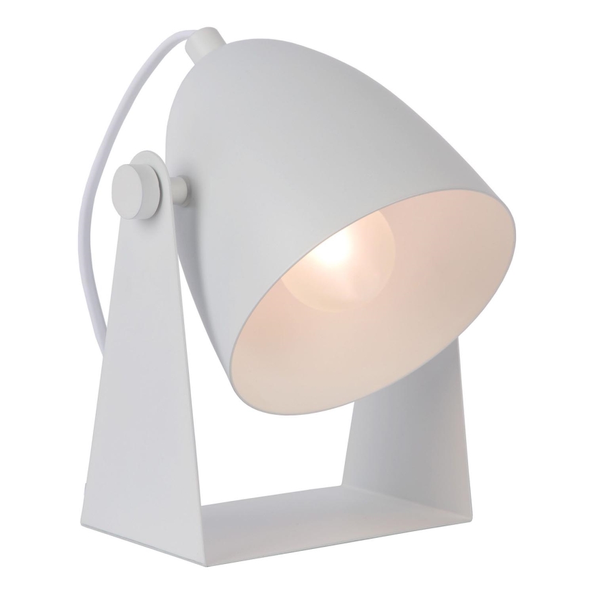 Lucide 45564/01/31 - Namizna svetilka CHAGO 1xE14/40W/230V bela