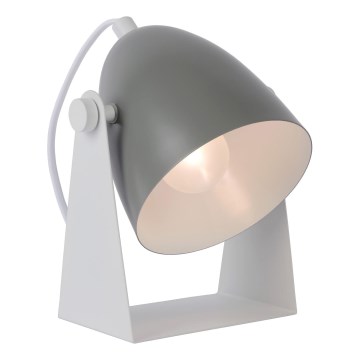 Lucide 45564/01/36 - Namizna svetilka CHAGO 1xE14/40W/230V siva