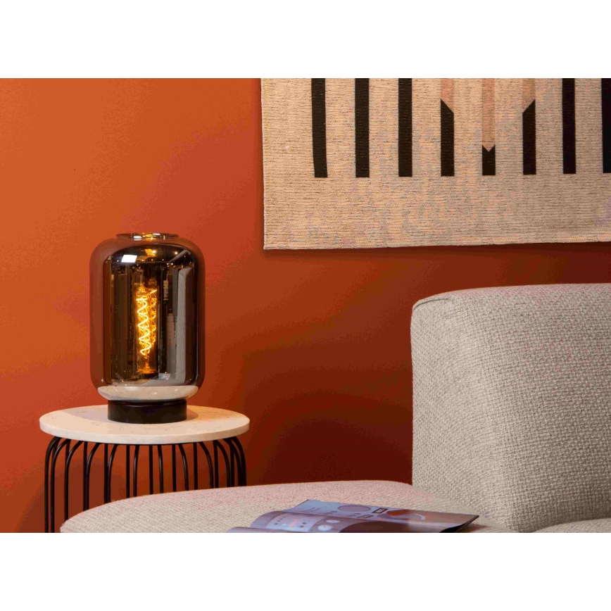 Lucide 45594/01/65 - Namizna svetilka JOANET 1xE27/40W/230V črna