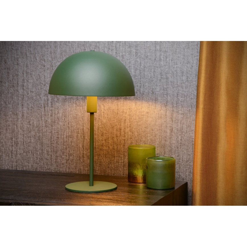 Lucide 45596/01/33 - Namizna svetilka SIEMON 1xE14/25W/230V zelena