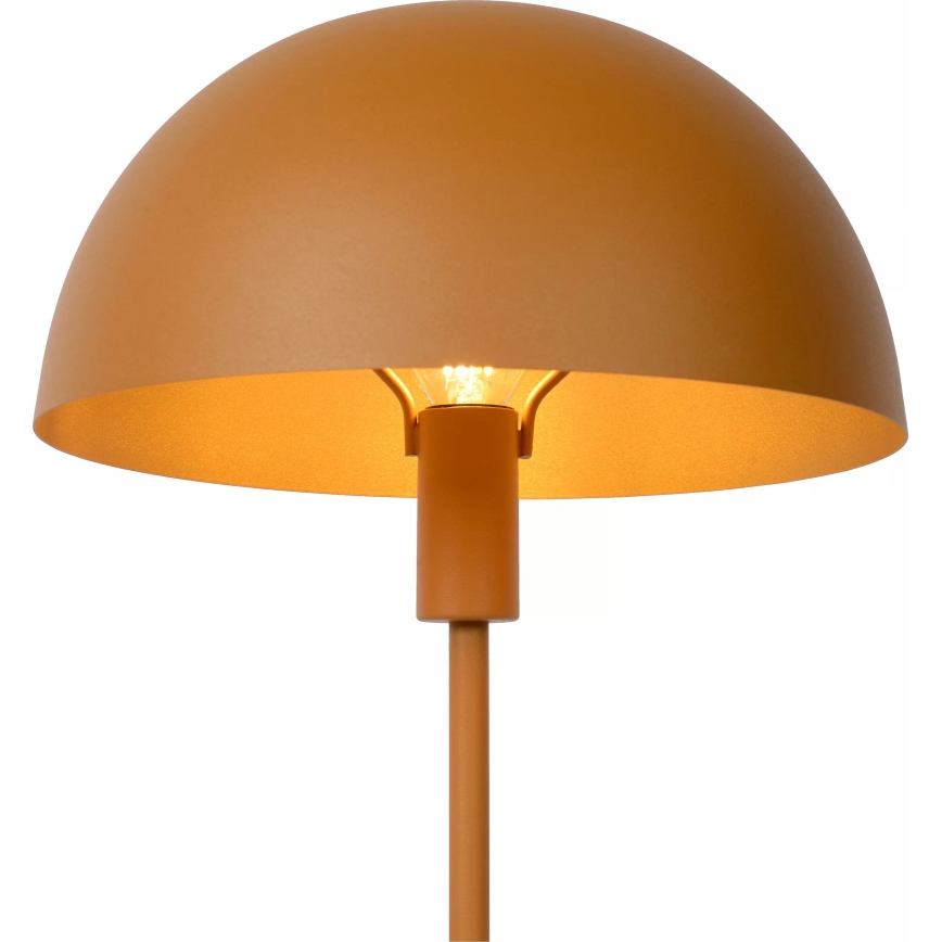 Lucide 45596/01/44 - Namizna svetilka SIEMON 1xE14/25W/230V oranžna