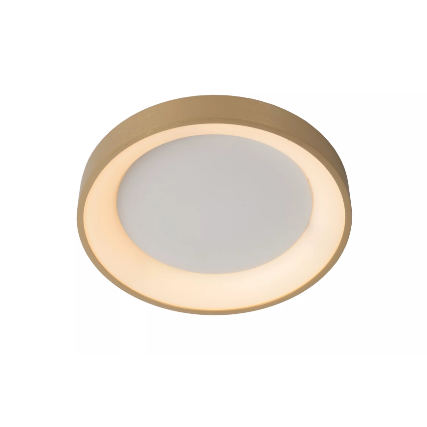 Lucide 46103/20/02 - LED Zatemnitvena stropna svetilka VIDAL LED/20W/230V pr. 28 cm zlata