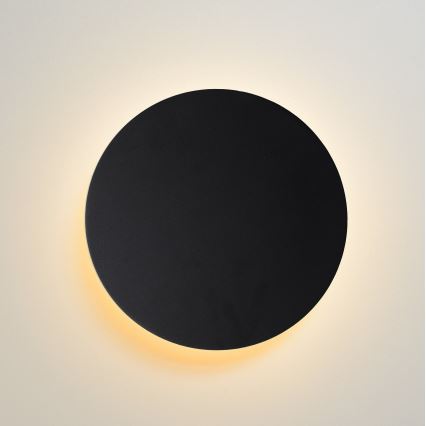 Lucide 46201/06/30 - LED Stenska svetilka EKLYPS LED/7W/230V črna