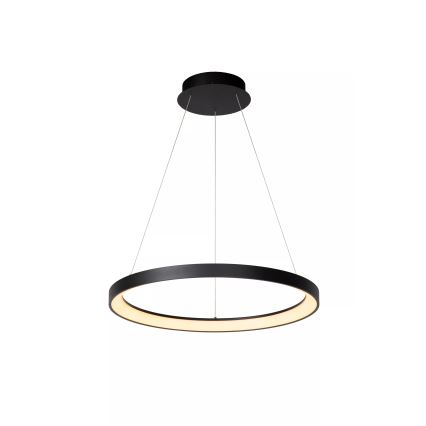 Lucide 46403/48/30 - LED Zatemnitveni lestenec na vrvici VIDAL LED/48W/230V pr. 58 cm črna