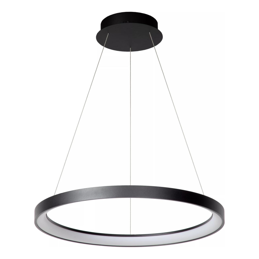 Lucide 46403/48/30 - LED Zatemnitveni lestenec na vrvici VIDAL LED/48W/230V pr. 58 cm črna