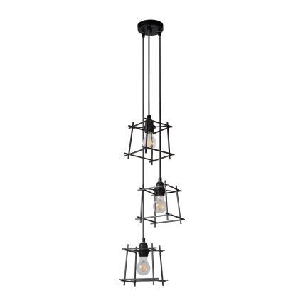 Lucide 46405/03/30 - Lestenec na vrvici EDGAR 3xE27/40W/230V