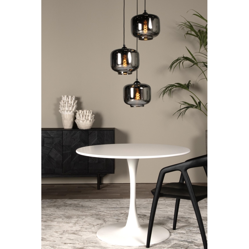 Lucide 46413/13/65 - Lestenec na vrvici MEDINE 3xE27/40W/230V dimna