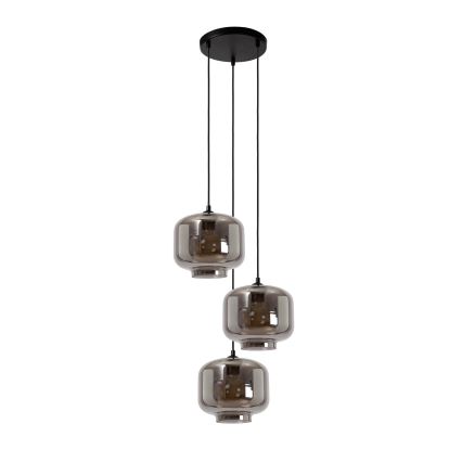 Lucide 46413/13/65 - Lestenec na vrvici MEDINE 3xE27/40W/230V dimna