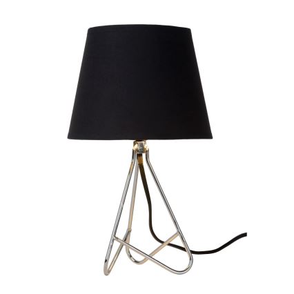 Lucide 47500/81/11 - Namizna svetilka GITTA 1xE14/40W/230V črna