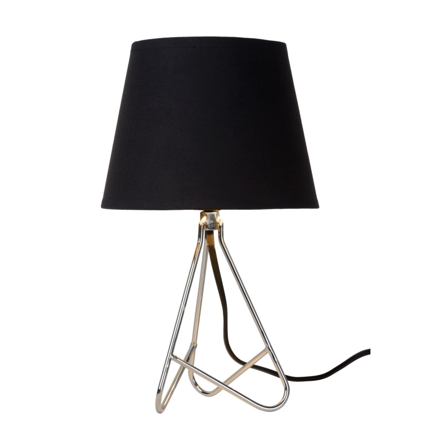 Lucide 47500/81/11 - Namizna svetilka GITTA 1xE14/40W/230V črna