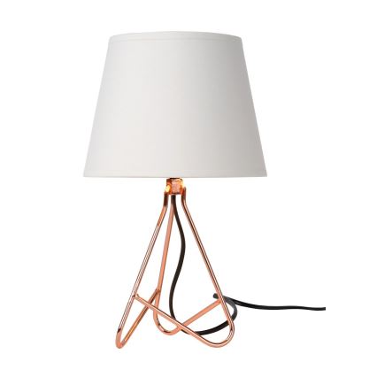 Lucide 47500/81/17 - Namizna svetilka GITTA 1xE14/40W/230V bela