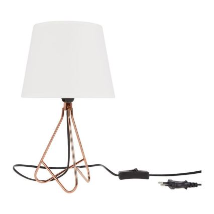 Lucide 47500/81/17 - Namizna svetilka GITTA 1xE14/40W/230V bela