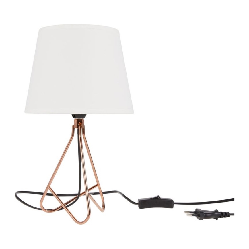 Lucide 47500/81/17 - Namizna svetilka GITTA 1xE14/40W/230V bela