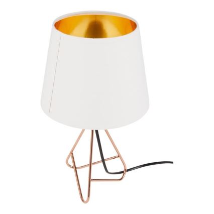 Lucide 47500/81/17 - Namizna svetilka GITTA 1xE14/40W/230V bela