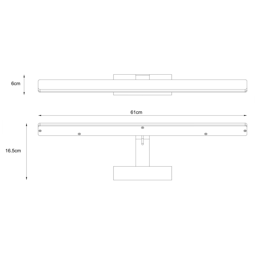 Lucide 48200/12/31 - LED Svetilka za sliko BETHAN LED/13W/230V IP21 bela