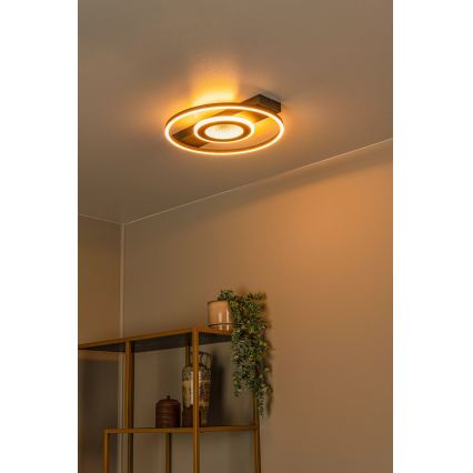 Lucide 53100/30/30 - Zatemnjevalna LED stropna svetilka MARCIA LED/32W/230V 2700K 40x42 cm