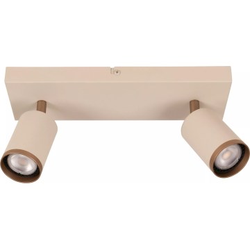 Lucide 53914/02/41 - Smerno svetilo REGINA 2xGU10/50W/230V bež