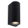 Lucide 69801/02/30 - Zunanja stenska svetilka ZARO 2xGU10/35W/230V IP44 črna