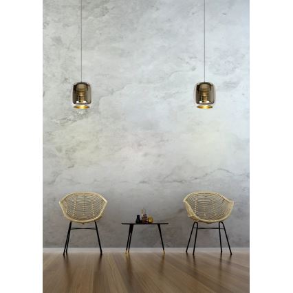 Lucide 70483/01/11 - Lestenec na vrvici ERYN 1xE27/60W/230V