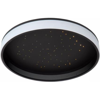 Lucide 71102/40/30 - LED Zatemnitvena stropna svetilka ESTREJA LED/40W/230V 2500-3000K pr. 40 cm črna + Daljinski upravljalnik