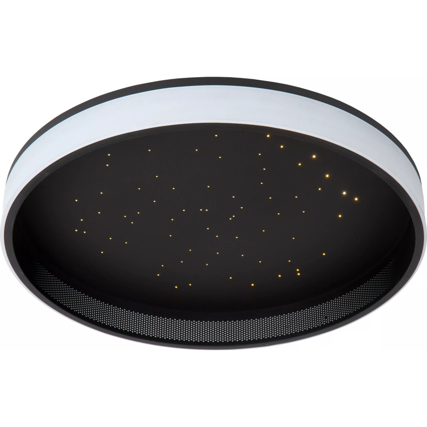 Lucide 71102/40/30 - LED Zatemnitvena stropna svetilka ESTREJA LED/40W/230V 2500-3000K pr. 40 cm črna + Daljinski upravljalnik