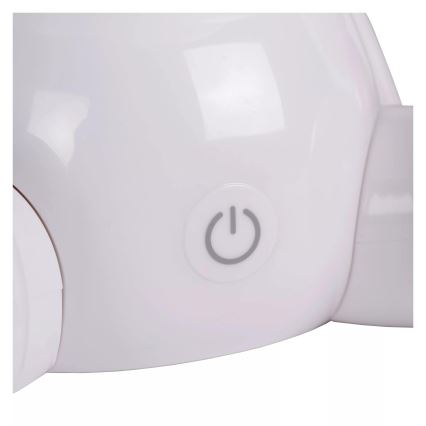 Lucide 71590/03/31 - LED Zatemnitvena otroška nočna lučka DODO LED/3W/230V beli medvedek