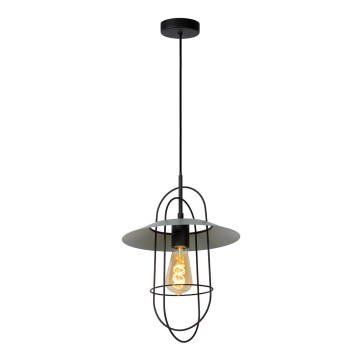 Lucide 74309/01/37 - Lestenec na vrvici MASSON 1xE27/40W/230V turkizna