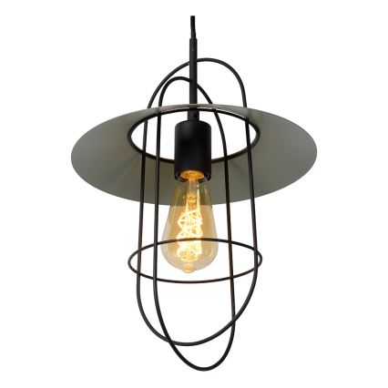 Lucide 74309/01/37 - Lestenec na vrvici MASSON 1xE27/40W/230V turkizna