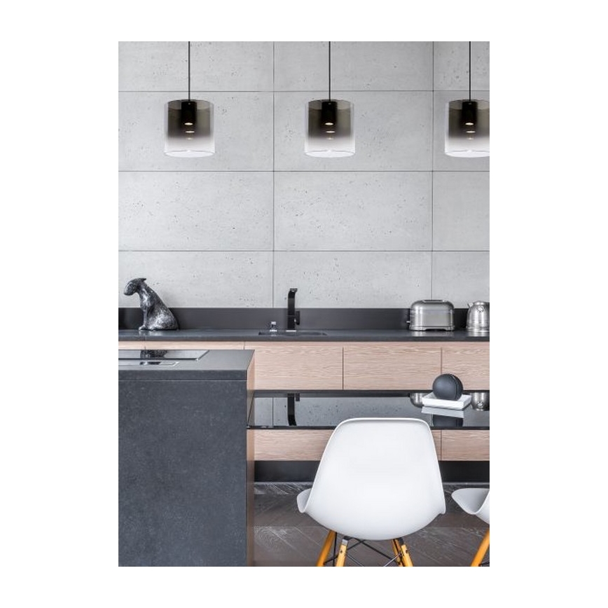 Lucide 74402/25/65 – LED Zatemnitveni lestenec na vrvici OWINO 1×GU10/5W/230V