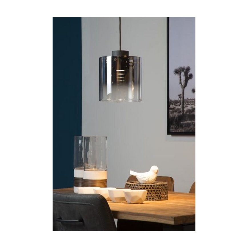 Lucide 74402/25/65 – LED Zatemnitveni lestenec na vrvici OWINO 1×GU10/5W/230V