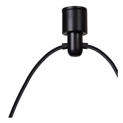 Lucide 74403/06/30 - LED Zatemnitveni lestenec na vrvici LORENZ 6xLED/4W/230V pajek črna