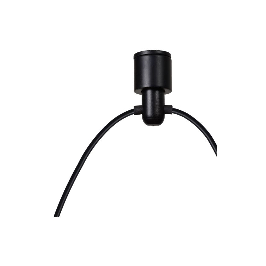 Lucide 74403/06/30 - LED Zatemnitveni lestenec na vrvici LORENZ 6xLED/4W/230V pajek črna